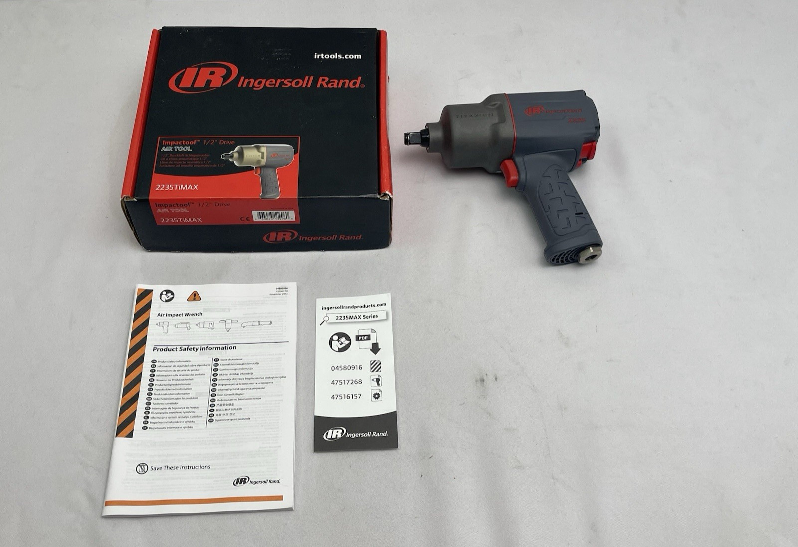 Ingersoll Rand 2235TIMAX Titanium 1/2 Drive Air Impact Wrenc