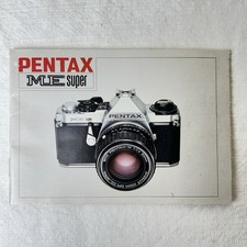 PENTAX ME SUPER CAMERA INSTRUCTION MANUAL
