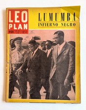 October 1960 Leoplan Leo Plan Argentina Magazine Malcolm X Kofi Abrefa Busia ?