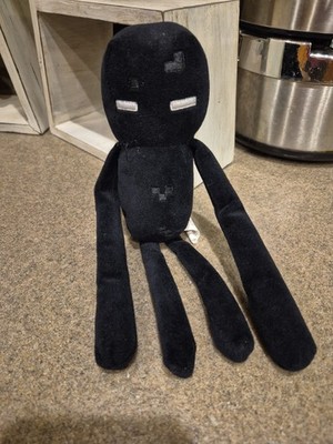 Official Minecraft Mojang 2014 10'' Enderman Stuffed Plush Black CLEAN/MINT