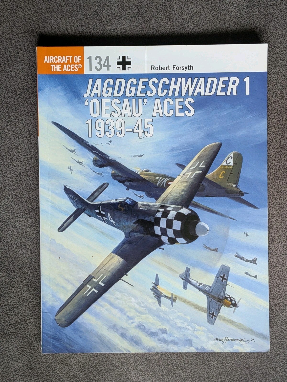 Jagdgeschwader 1 Oesau Aces 1939-45 Robert Forsyth Aircraft Of The Aces Book