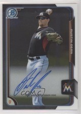 2015 Bowman Chrome Prospects Auto Austin Dean #BCAP-AD Auto s7f