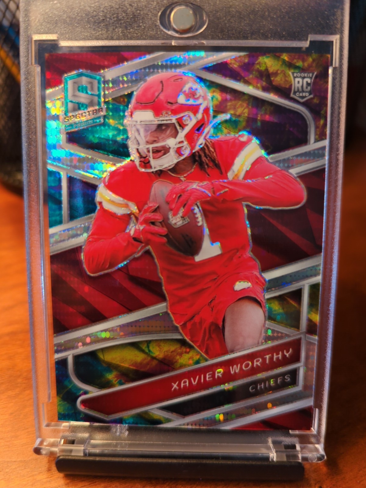 XAVIER WORTHY ROOKIE 2024 Panini Spectra #7 Celestial Prizm 94/99 (RC)