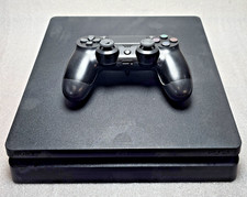 Sony PlayStation 4 Slim (PS4 Slim) 500GB Black With Controller READ DESCription
