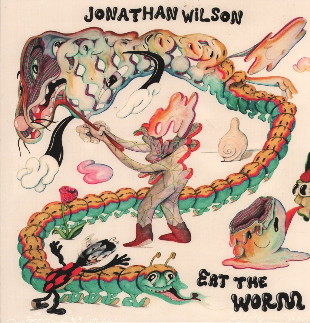 Jonathan Wilson Eat the Worm double LP vinyl Europe BMG 2023 2 LP set in