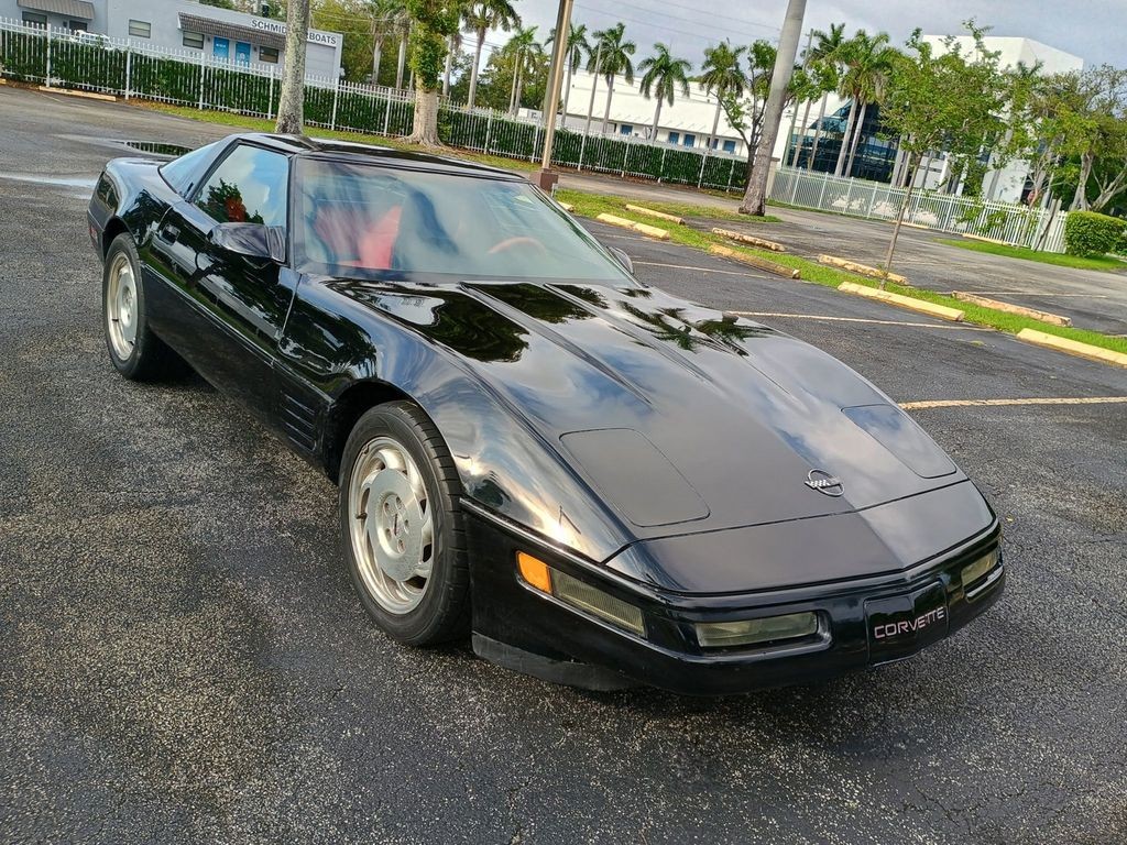 1993 Black Chevrolet Corvette   | C4 Corvette Photo 8