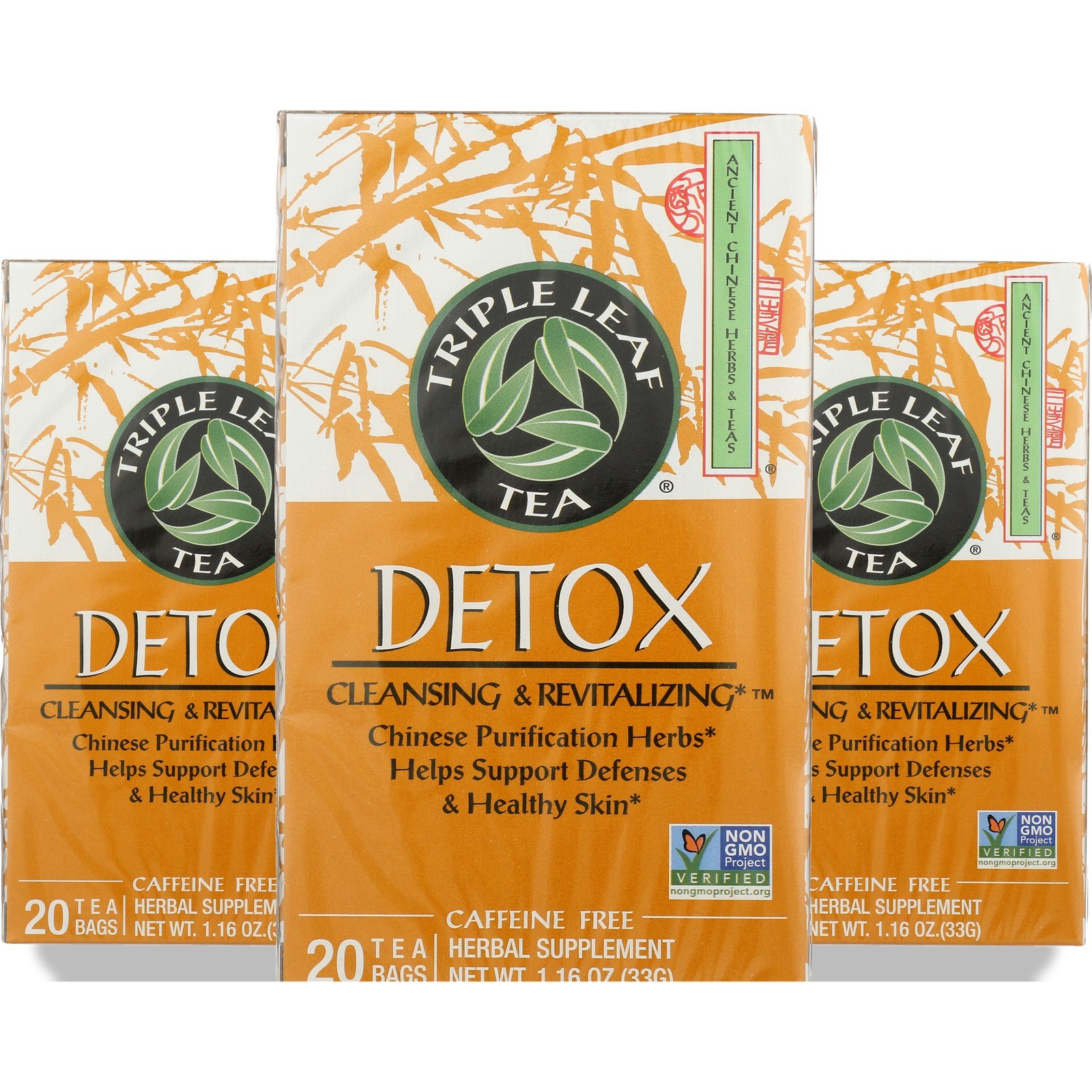 Detox Herbal Supplement 20 Bags 3 Pack