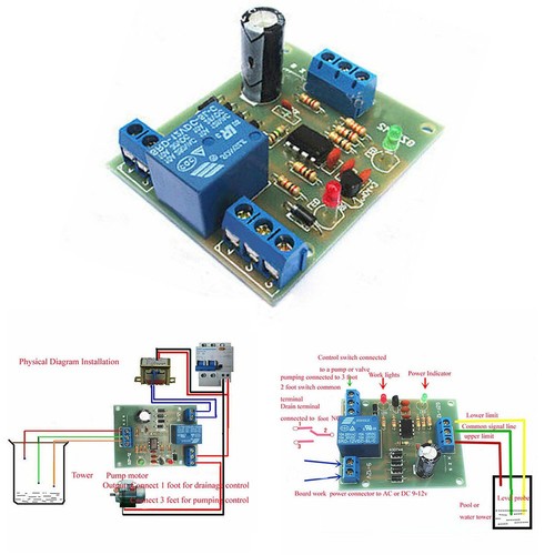 1pcs Liquid Level Controller Sensor Module Water Level Sensor Assembly Partsy - Picture 2 of 9