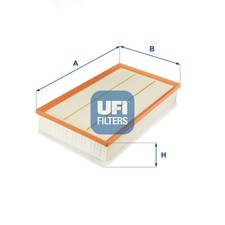 UFI Luftfilter 30.662.00 Filtereinsatz für VW ARTEON SHOOTING BRAKE 3H9 3H8 B8 1