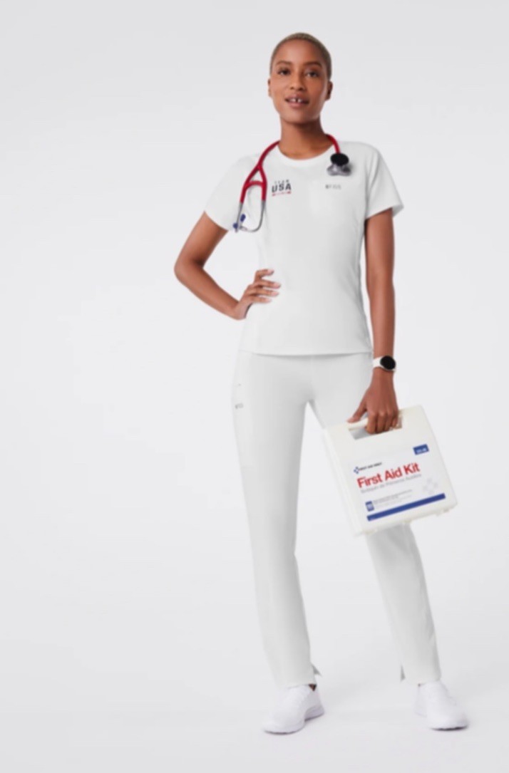 Figs Team USA Medical Team Scrubs Limited Edition image 8