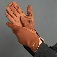 Winter Warm Gloves for Men Outdoor Cycling Driving Non Slip Fleece Touch Screen