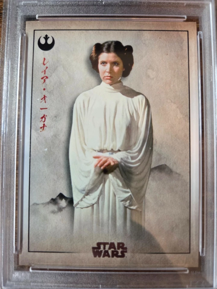 2025 Topps Star Wars Meiyo Leia Organa PSA 10 Gem Mint #RA19 Rebel Alliance - Image 2 of 4