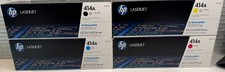 Genuine HP 414A Toner Set W2020A W2021A W2022A W2023A CMYK 4-Pack NEW