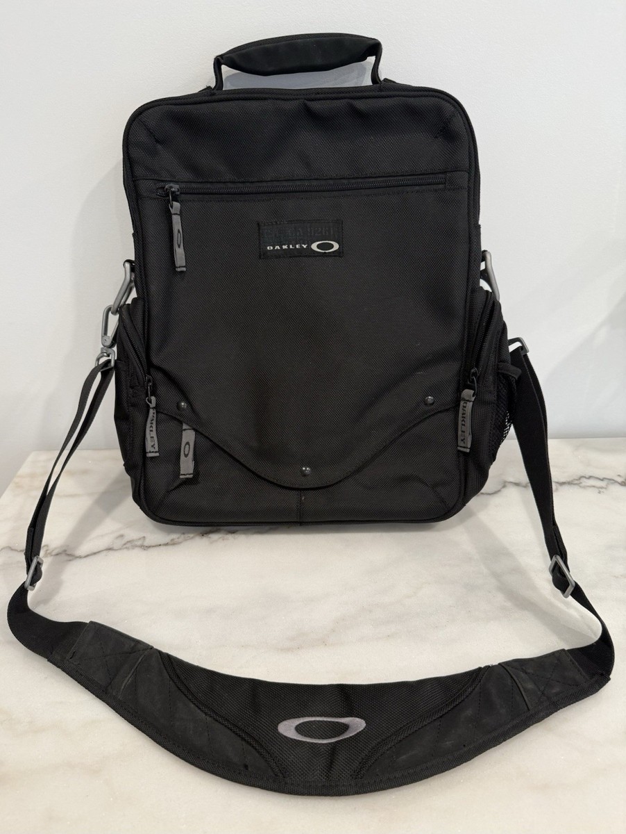 Vintage Oakley Software Bag Black Tactical Utility Messenger | eBay