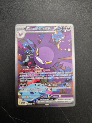 2025 | Pokémon Destined Rivals | Team Rocket's Crobat EX | 234/182