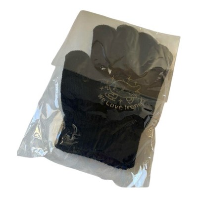 Yuzuru Hanyu Glove Black Gold Irene Shop Limited Free Size Ice