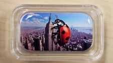 Hayleybug Mint 2 oz Silver Bar - Ladybug Climbing Empire State Building #14/32