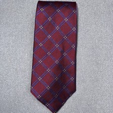 VTG green label Lauren Ralph Lauren RLL Mens Silk tie plaid Made in USA