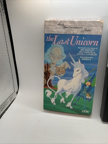 The Last Unicorn - Family Home Entertainment Theatre - 1982 VHS - Jeff Bridges - Picture 2 of 6