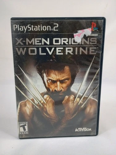 X-Men Origins Wolverine PS2 Sony PlayStation 2 CIB Complete w/ manual Tested