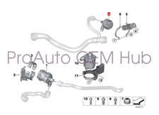 11519874310 2020-2024 for BMW X3 X4 3.0L OEM INA Engine Auxiliary Water Pump