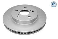 2X Meyle Bremsscheibe 30-15 521 0133/PD FüR Toyota