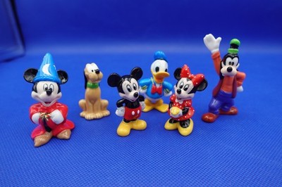 Kleines Sortiment Keramik Disney Figuren - gemarkt (C) Disney China