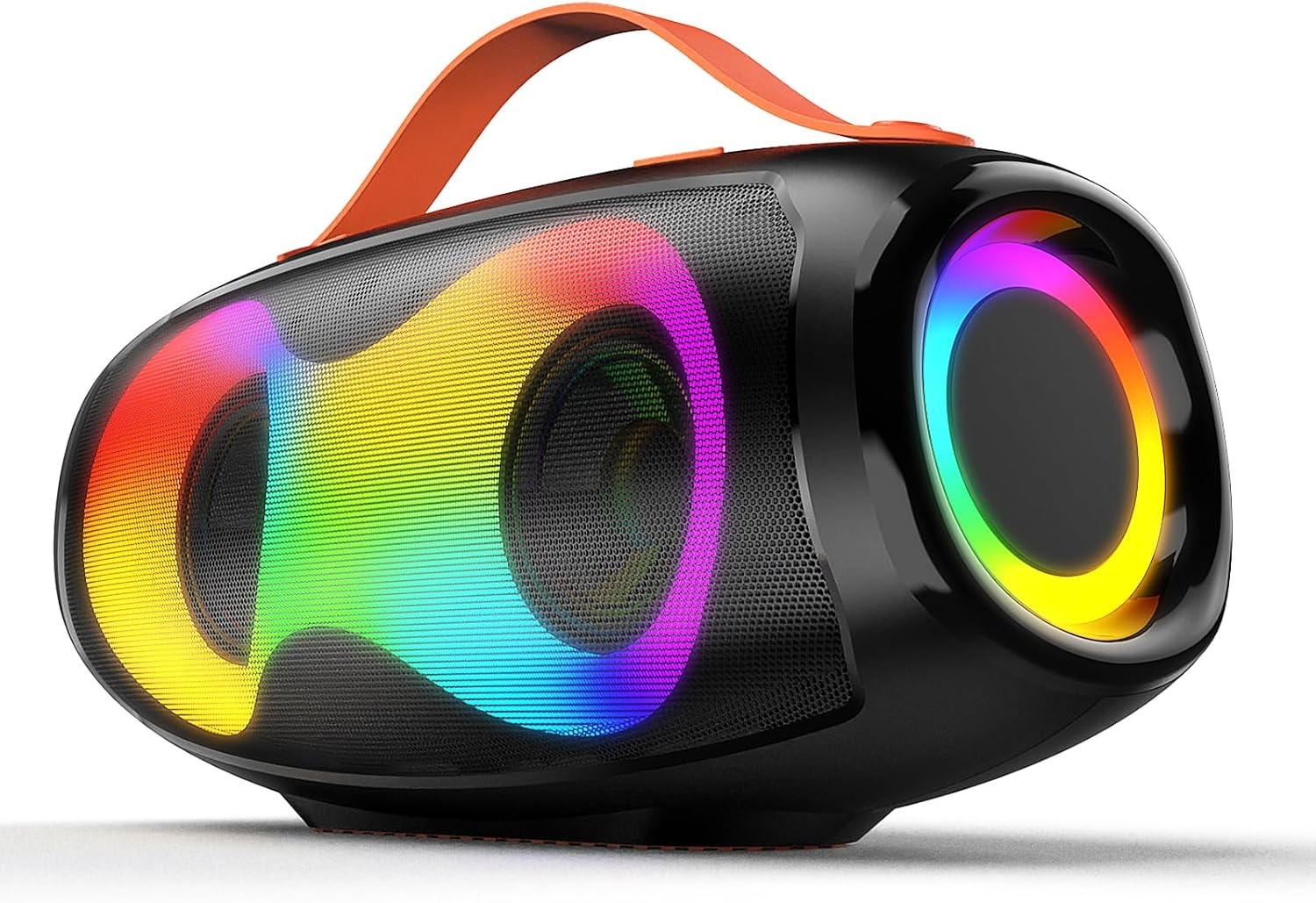 Altoparlante Bluetooth, Altoparlante Portatile Senza Fili Esterno Con Luce a LED