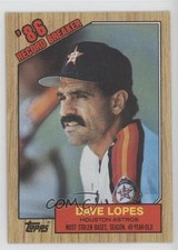 1987 Topps Record Breaker Davey Lopes Dave Lopes #4 18bm