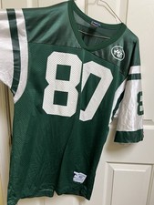 Champion NFL New York Jets Chrebet #80 Jersey Green White Size Medium NFL