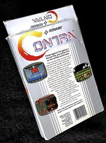 1987 CONTRA &bull; WORKING w/VINTAGE BOX & INSERTS &bull; VINTAGE NES NINTENDO VIDEO GAMES