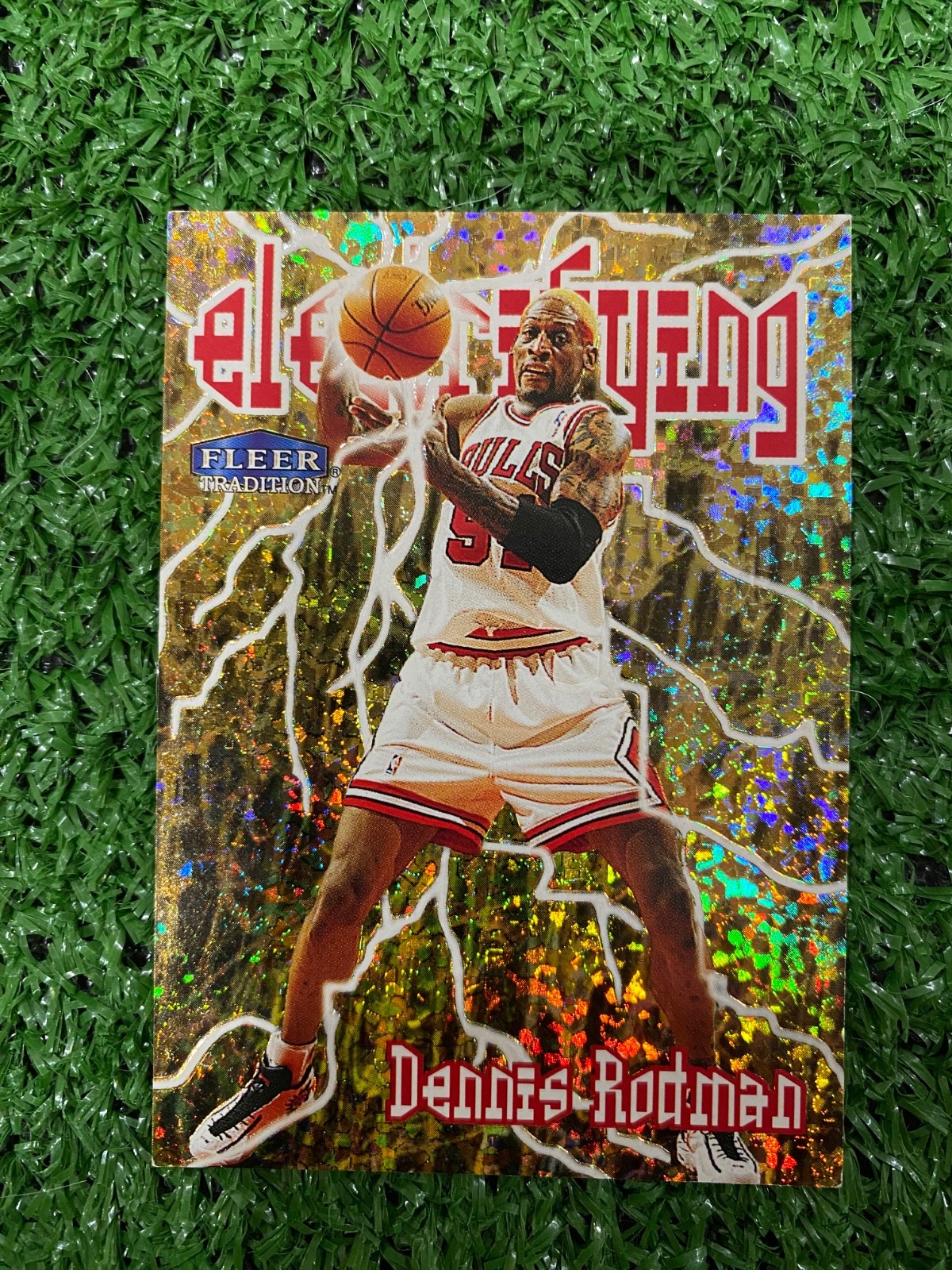 1998-99 Fleer Tradition - Electrifying Dennis Rodman #10 E