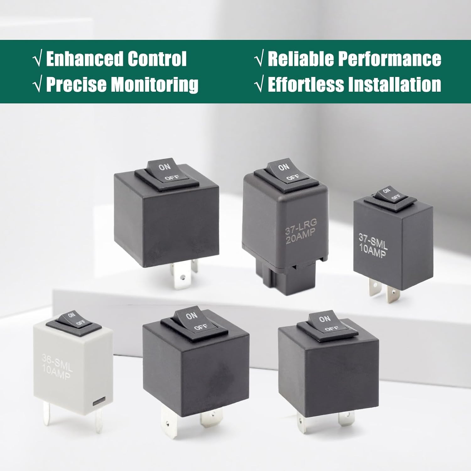 9038 Fuel Pump Relay Bypass Master Kit - Pack of 6 Relay Tester Diagnostic Scan