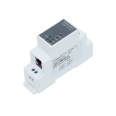 Industrial RS485 to Ethernet Converter with HTTP Web Configuration Protoss PE11