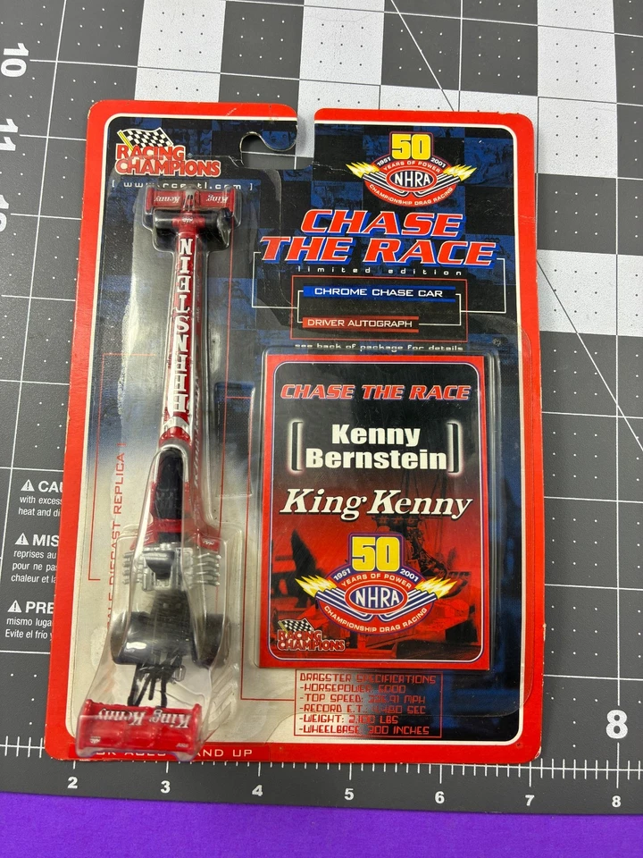 Racing Champions NHRA Limited Dragster King Kenny Bernstein 1951-2001 JT Foto 4 de 4