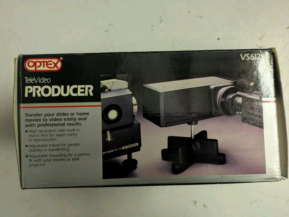 Optex VS617 Cine Film & Slide Transfer to Video Unit Telecine Converter - Image 2 of 4
