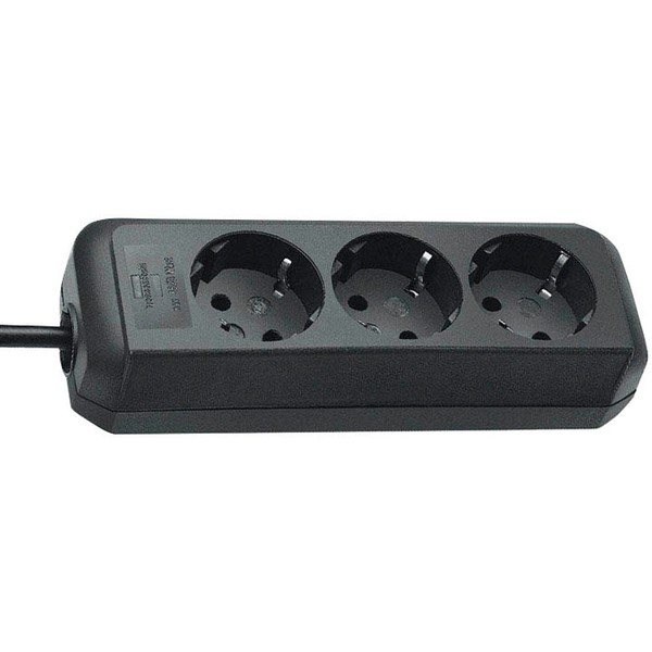 brennenstuhl Eco-Line 3-Fach Steckdosenleiste 1,5 M Schwarz-image