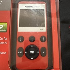 Autel AutoLink AL629 Professional OBD II Scan Tool reads Engine, Trans, SRS, ABS