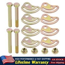 2Set Cam Bolts Kit KR0026 Camber Kit For Chevy Silverado 1500 GMC Sierra 1500 US