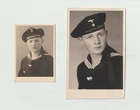 c.1940s WW2 German Sailor Kreigsmarine Handsome Young Man Portraits Gay Int