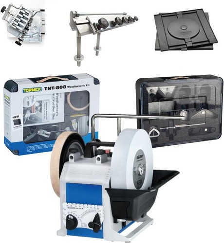 Tormek T-8 Ultimate Plus Kit (Updated Bundle with HTK-1006 Hand Tool Kit) TBP825