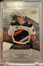 2024-25 Cutter Gauthier Exquisite Collection Rookies RP-CG RC Patch /99