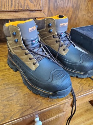 Hytest Work Boots Water Resistant Thinsulate Insulation 11.5M NEW Composite Toe