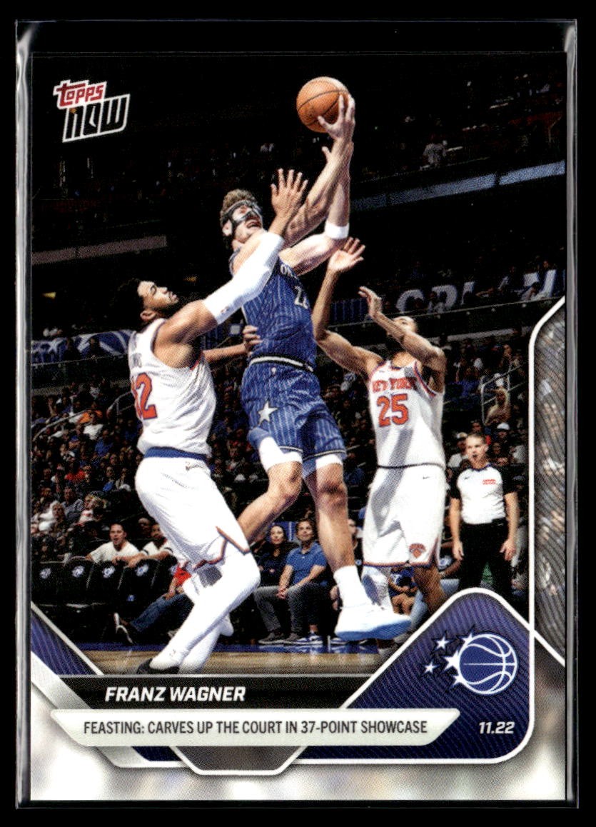 2025 Topps Now NBA #62 Franz Wagner Carves Up The Court Magic
