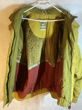 Vintage Winterjacke-Skijacke, 1990er Jahre, XL oversized olivgrün, Paolo Negrato