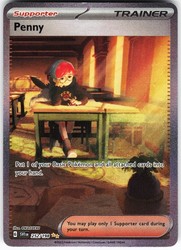 Penny 252/198 Special Illustration Rare Scarlet & Violet Base Set