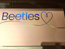 Beetles 36-Color Gel Nail Polish Kit 5ml Matte Top Coat Matte Top