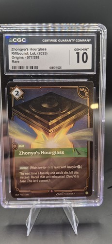 Zhonya's Hourglass graded CGC 10 for sale on eBay