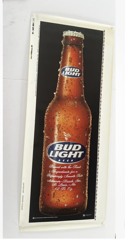 Budweiser Bud Light Beer Advertising Posters (5) Different