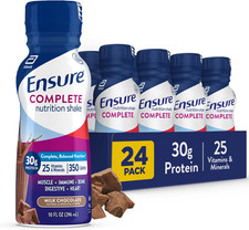 Ensure COMPLETE Milk Chocolate Nutrition Shake, Complete, Balanced Meal Replacem